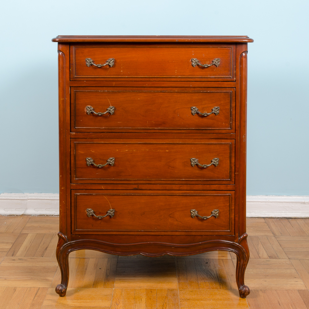Provincial Louis XV Inspired "Touraine" Secretary by Drexel