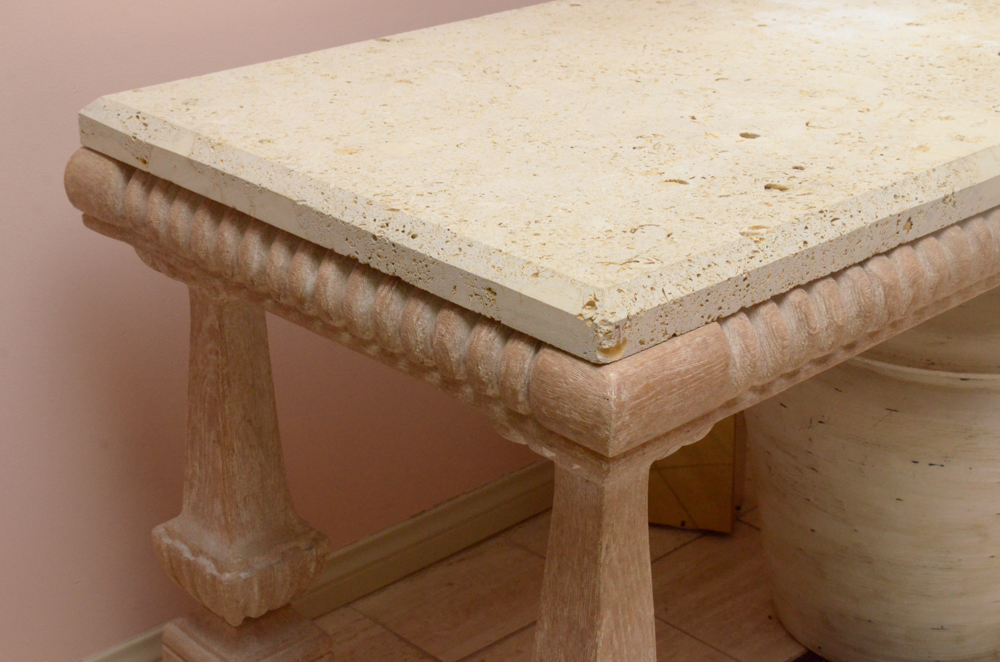 Greco-Roman Style Console Table