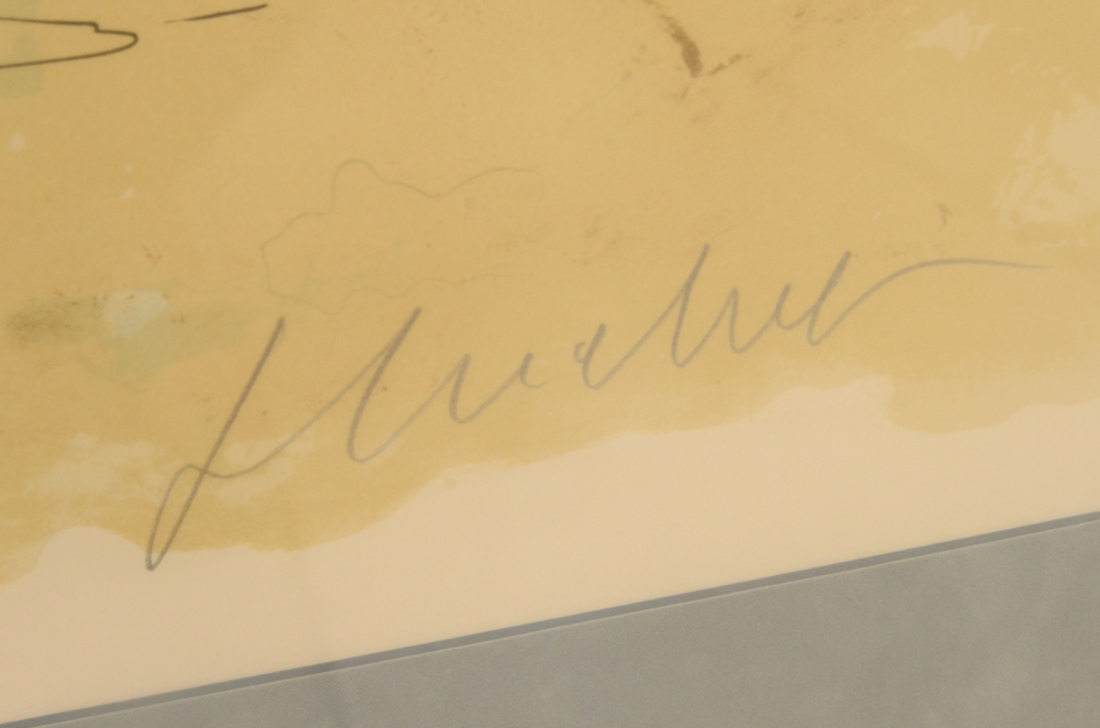 Urbain Huchet Limited Edition Lithograph "Low Tide"