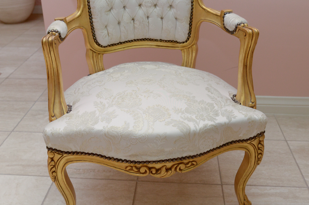 Louis XV Style Fauteuil