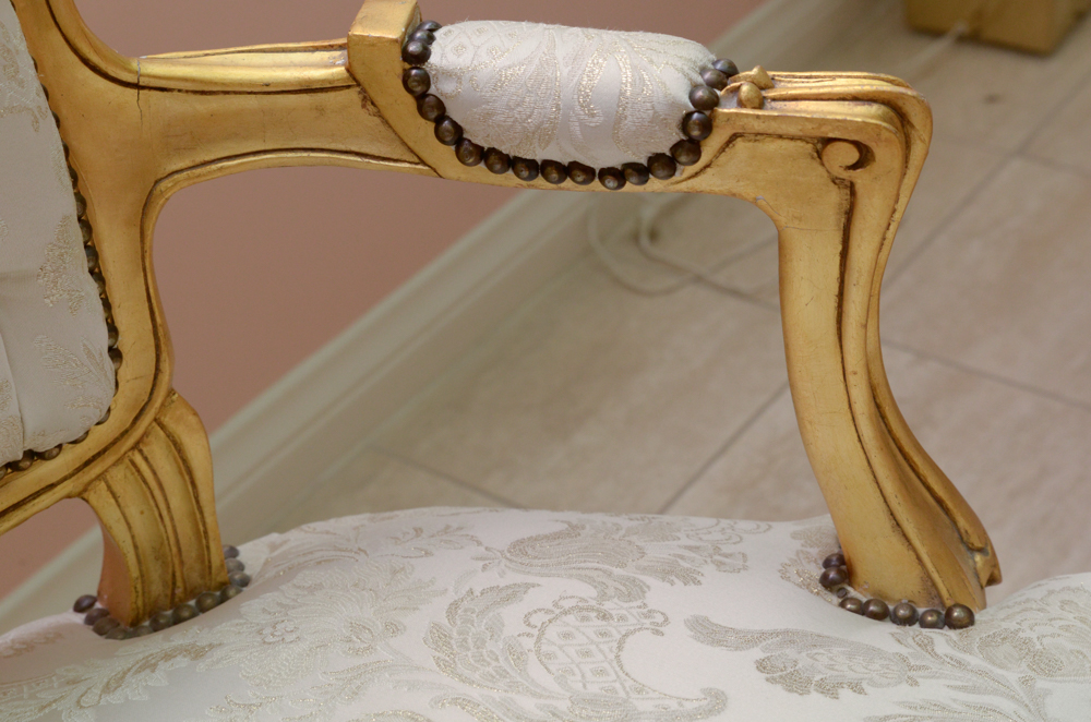 Louis XV Style Fauteuil