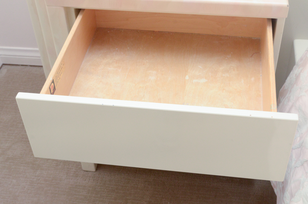 A. Parnian Signed Vintage Bed Frame, Foot Chest and Matching Bedside Tables