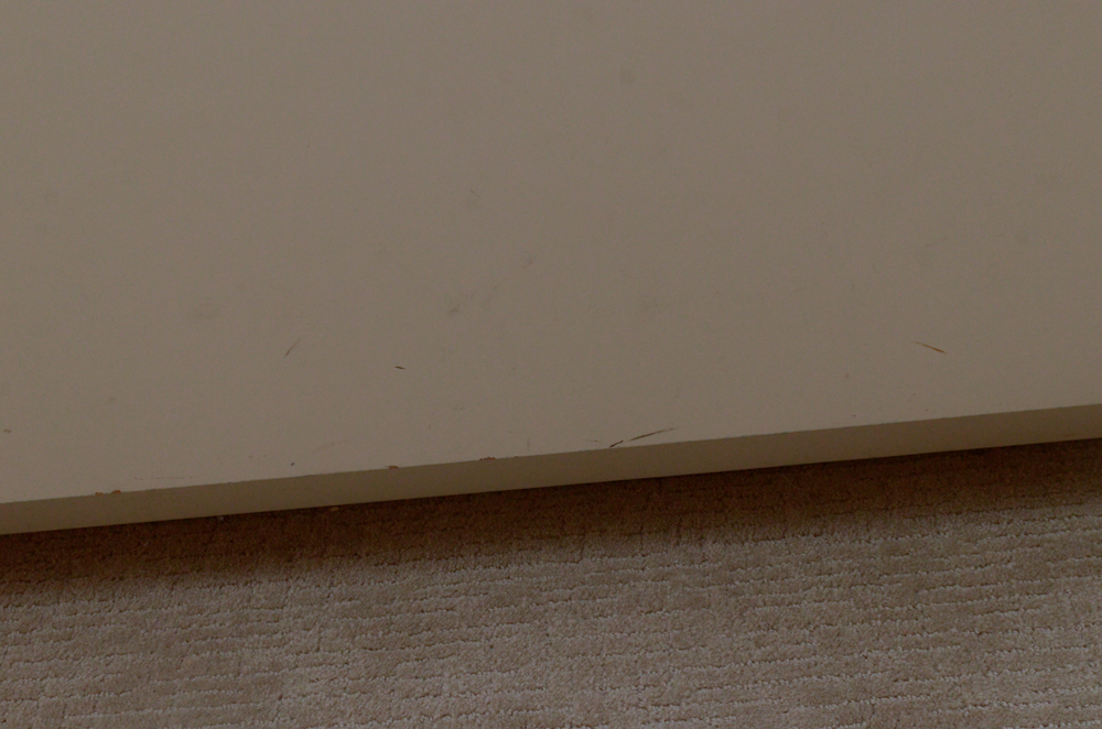 A. Parnian Signed Vintage Bed Frame, Foot Chest and Matching Bedside Tables