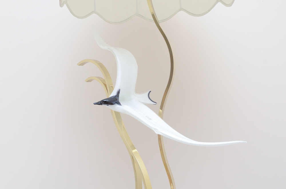 Murano Glass Sculpture and Lamp