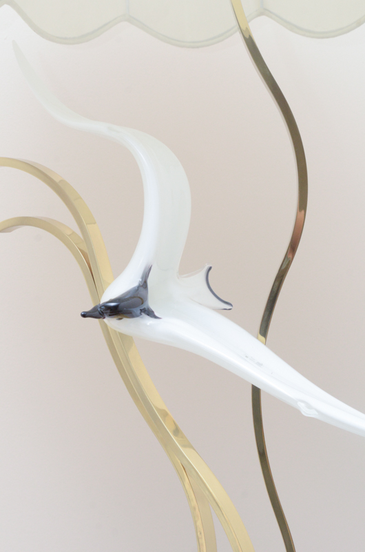 Murano Glass Sculpture and Lamp