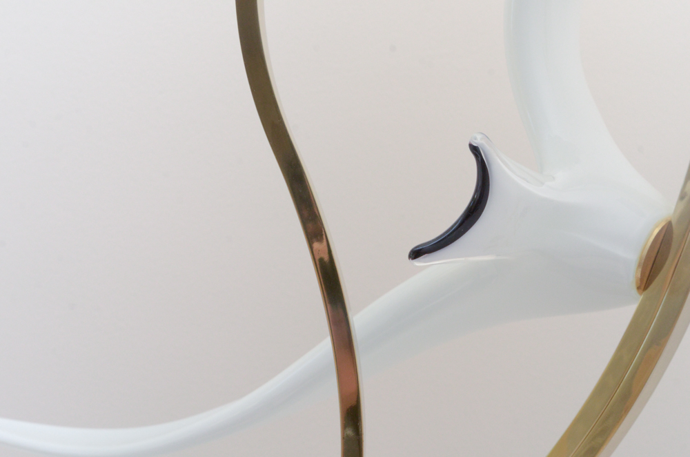 Murano Glass Sculpture and Lamp
