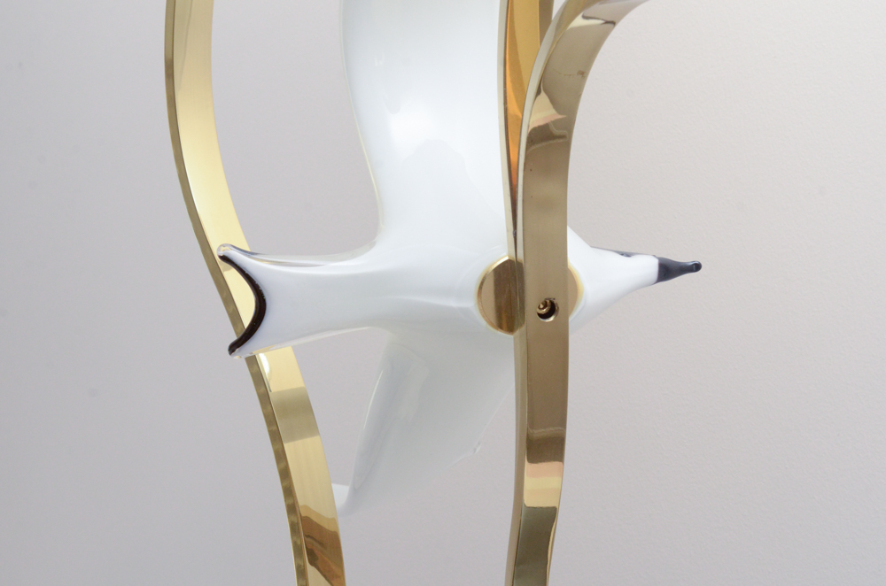 Murano Glass Sculpture and Lamp