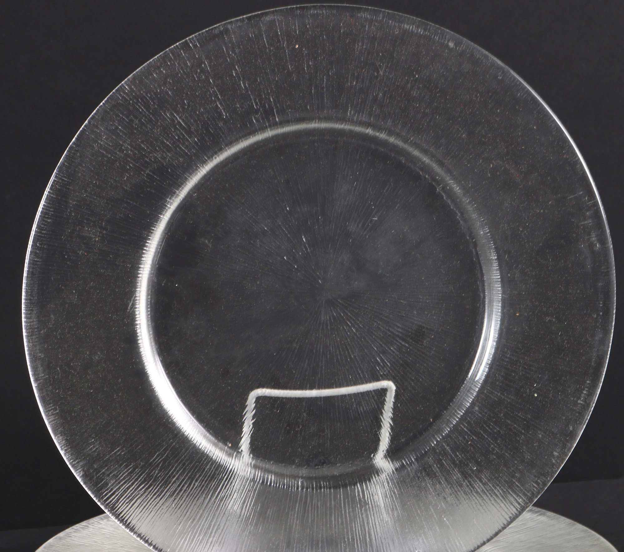 Reeded Glass Dish Set