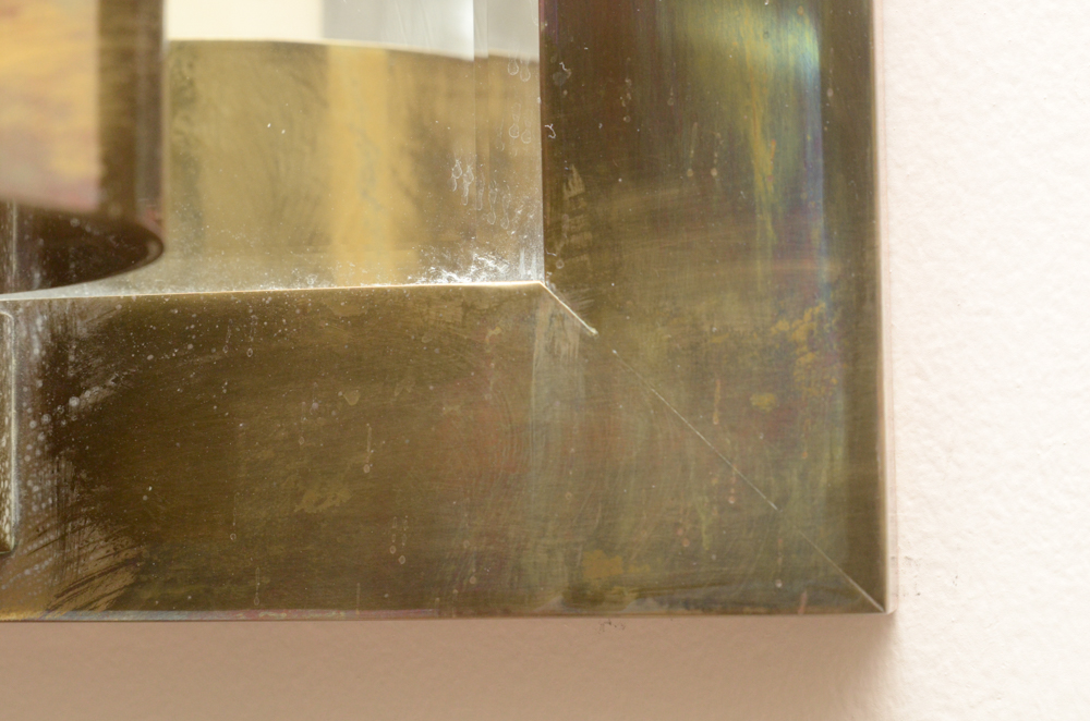 Vintage Chapman Mirrored Candle Sconce