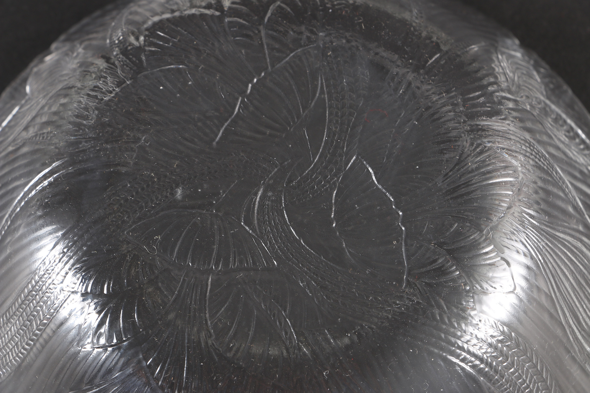 Reeded Glass Dish Set