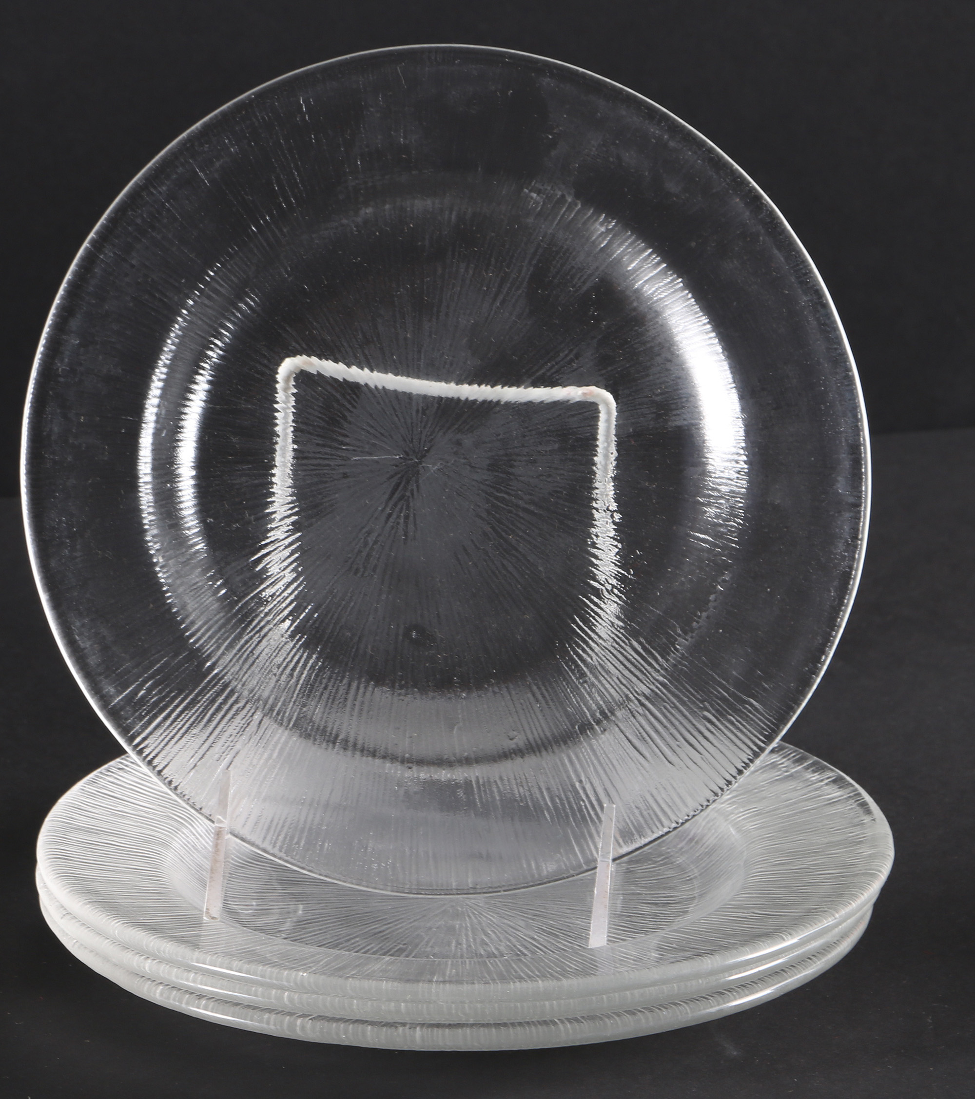 Reeded Glass Serveware