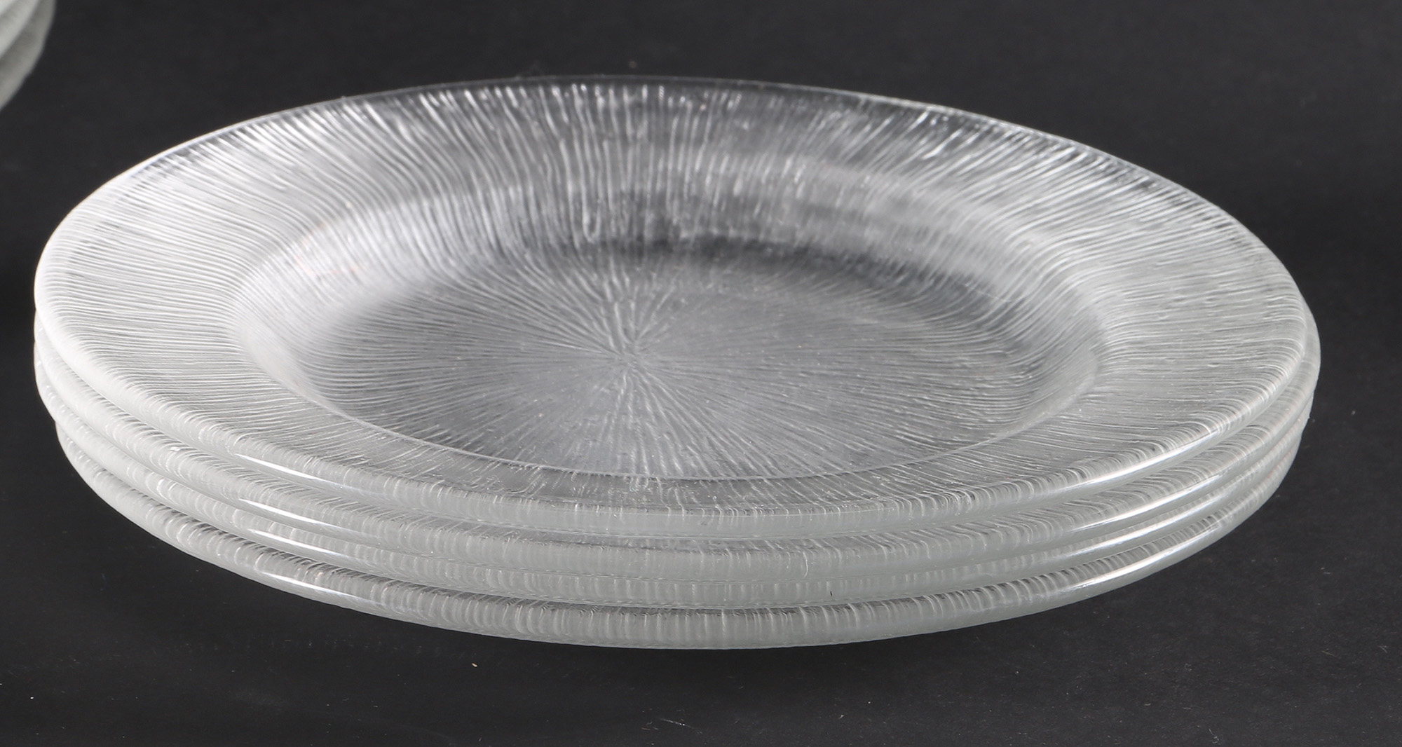 Reeded Glass Serveware