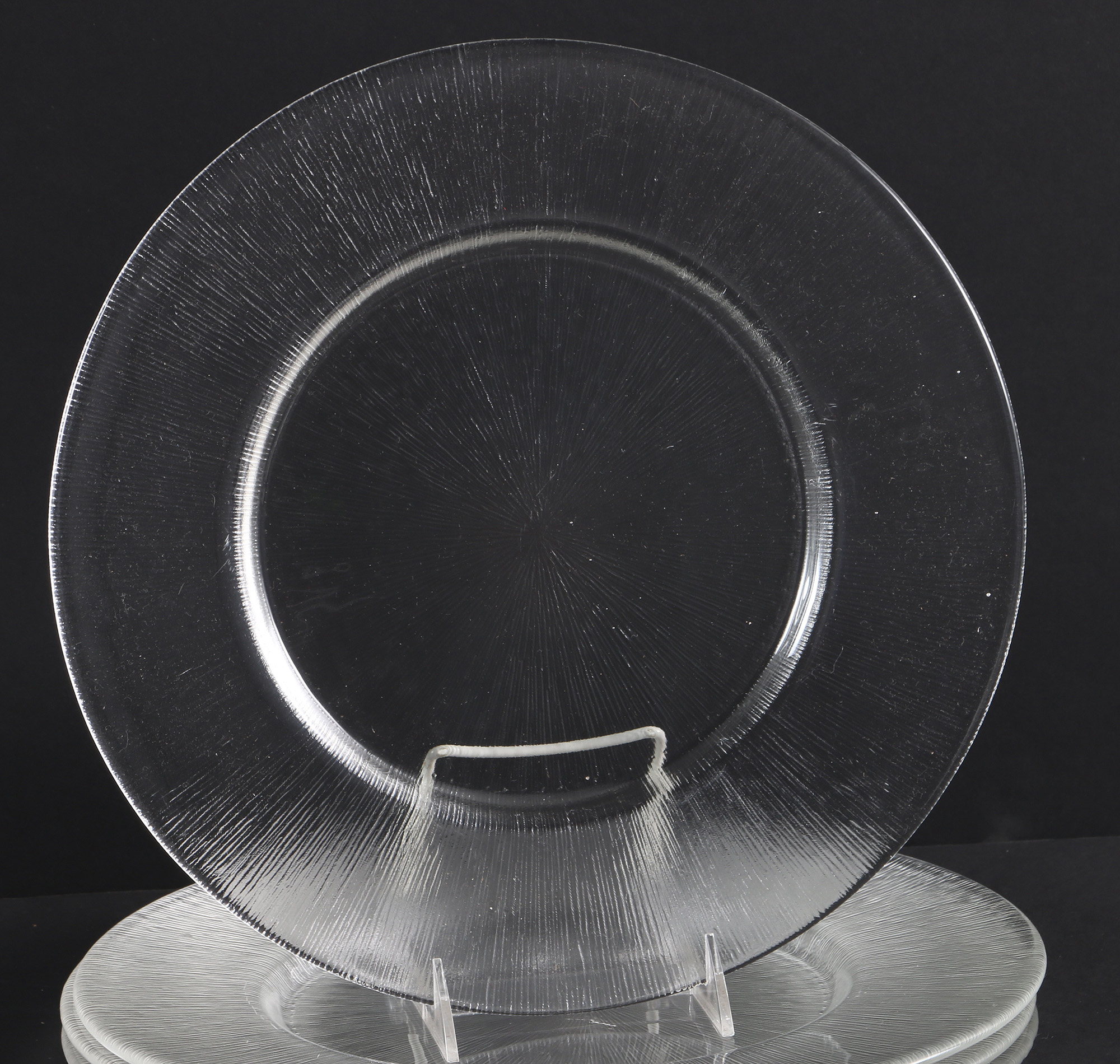 Reeded Glass Serveware