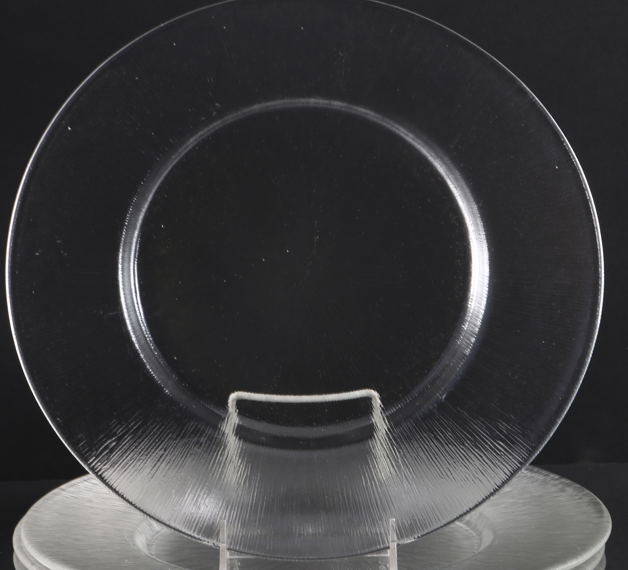 Reeded Glass Serveware