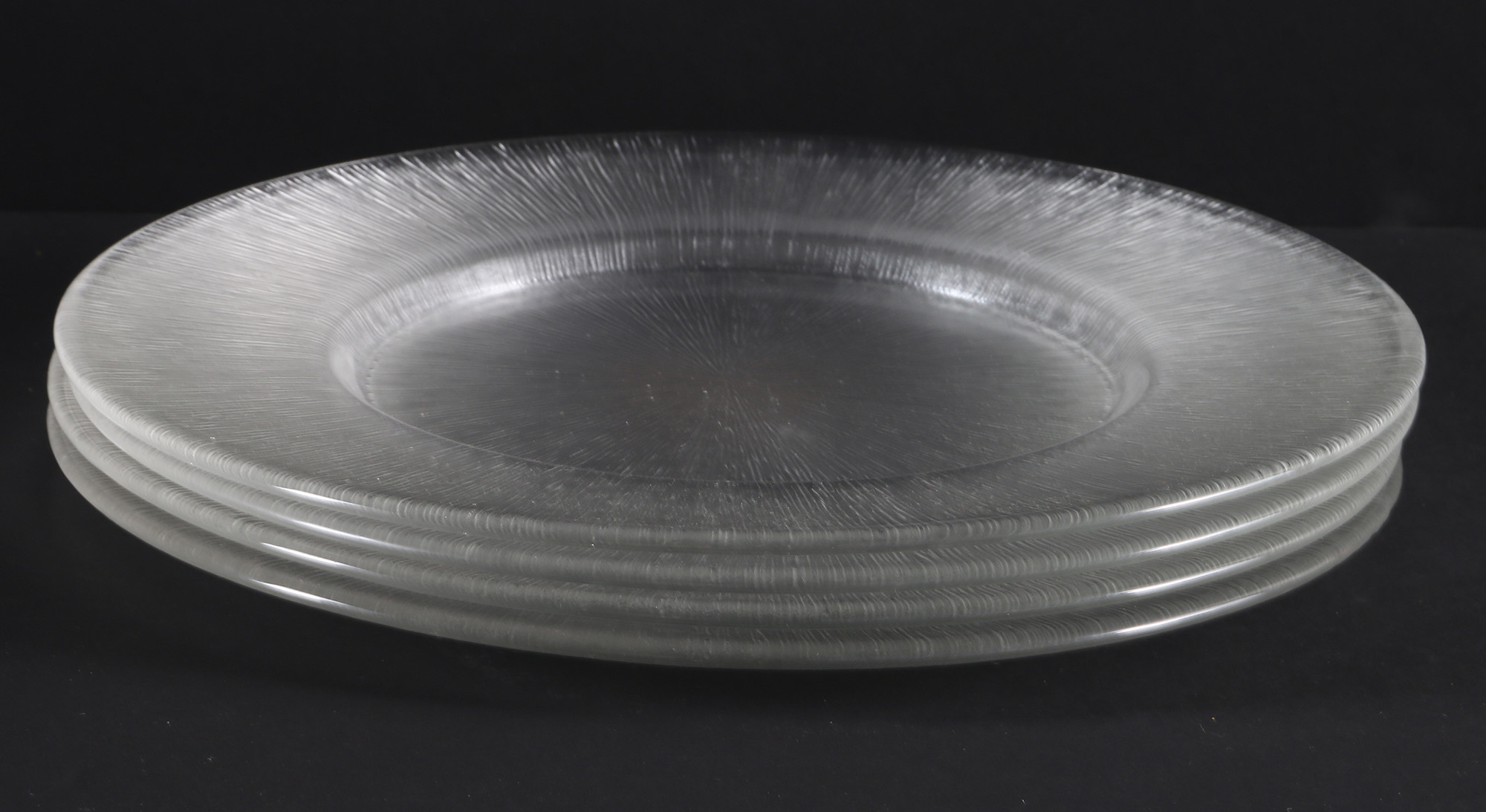 Reeded Glass Serveware
