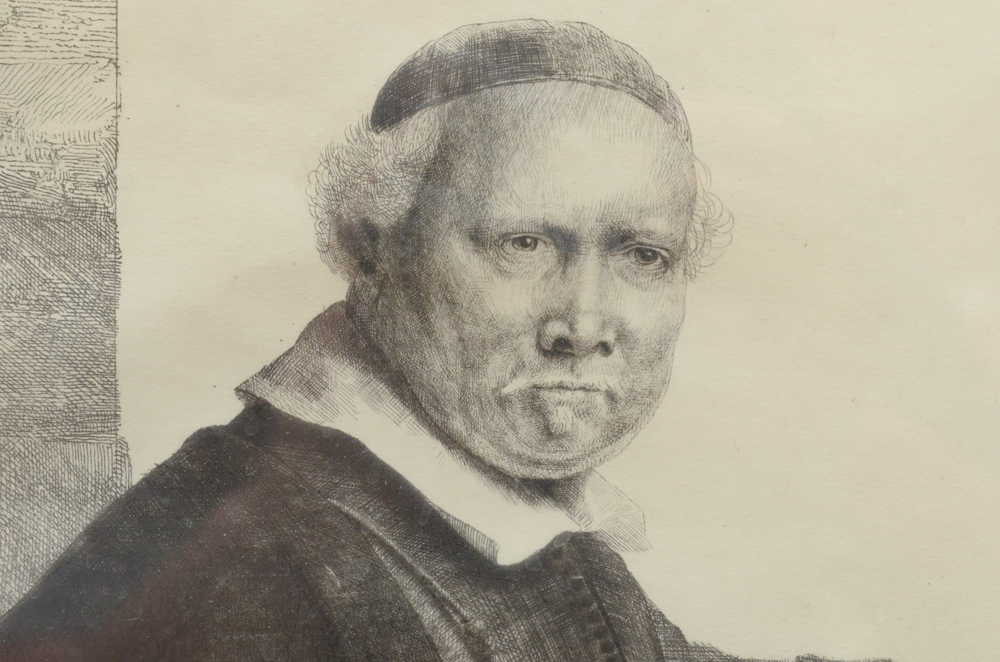 Lithograph After Amand Durand's Etching of Rembrandt