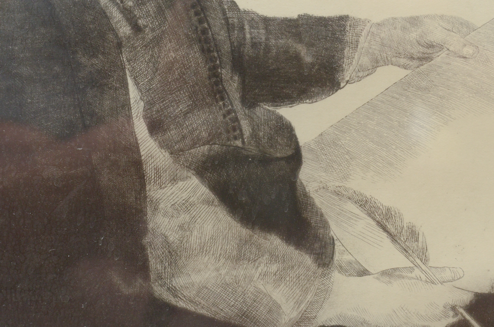 Lithograph After Amand Durand's Etching of Rembrandt