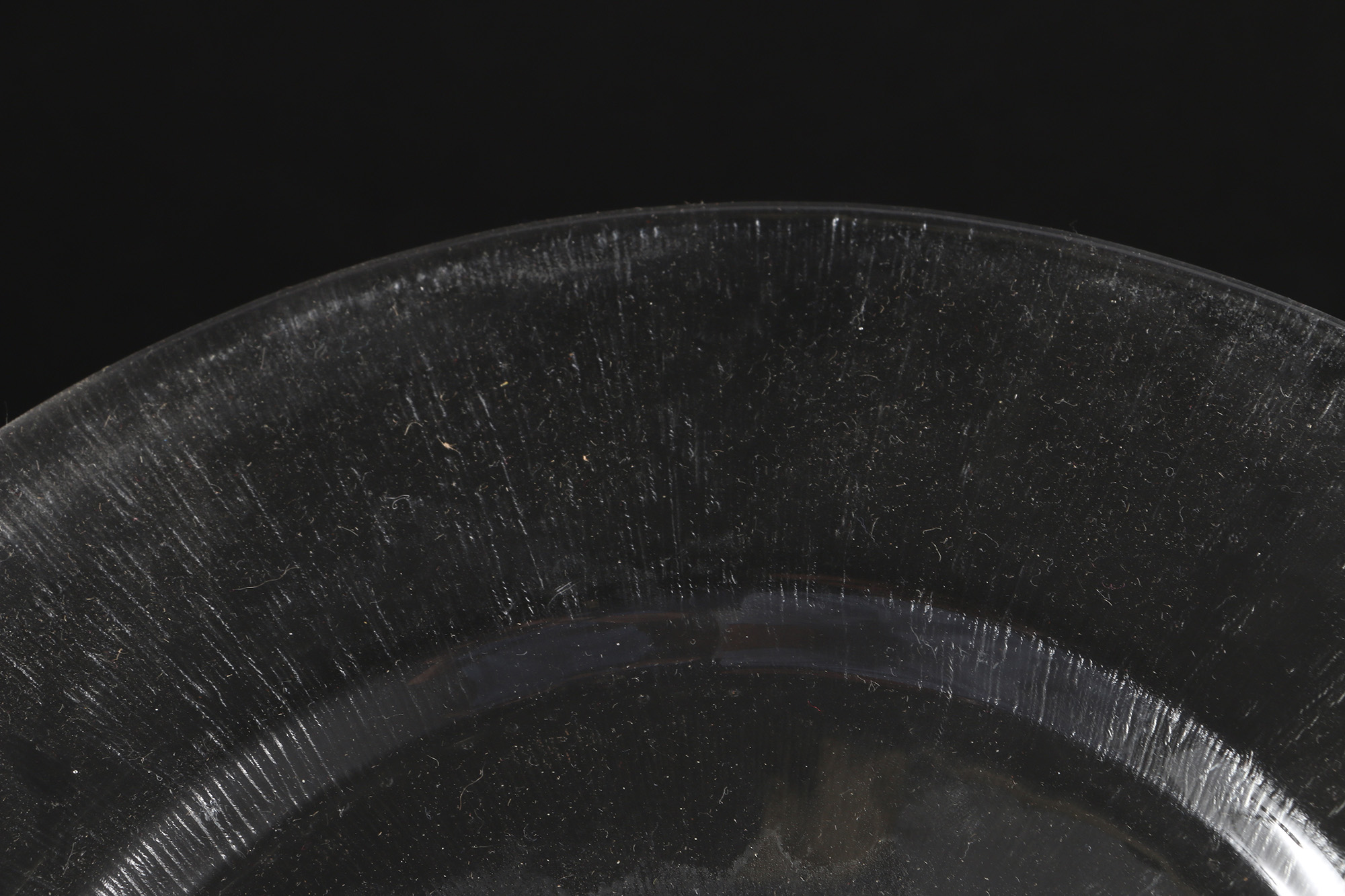 Textured Clear Glass Tableware