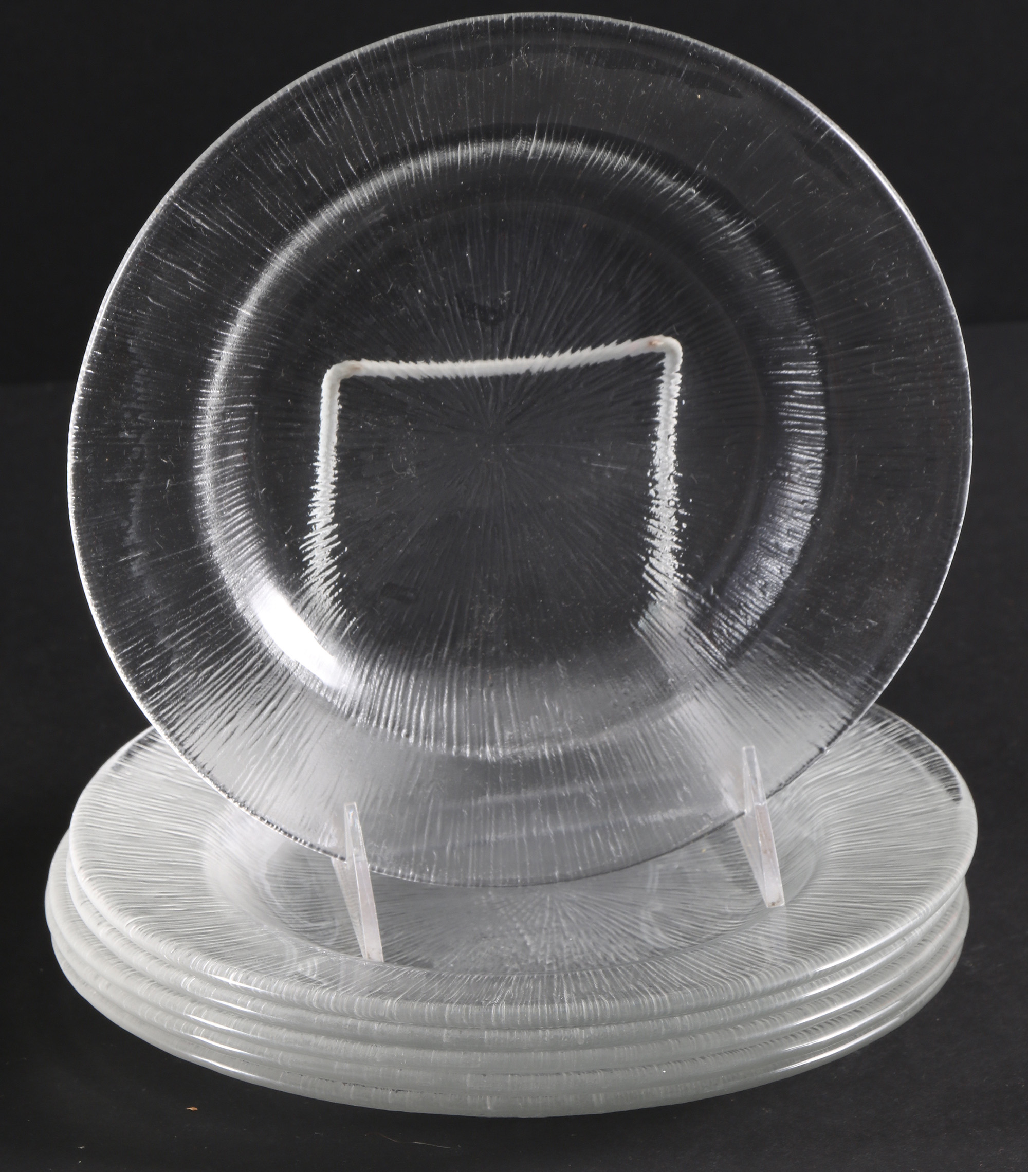 Textured Frosted Glass Serveware