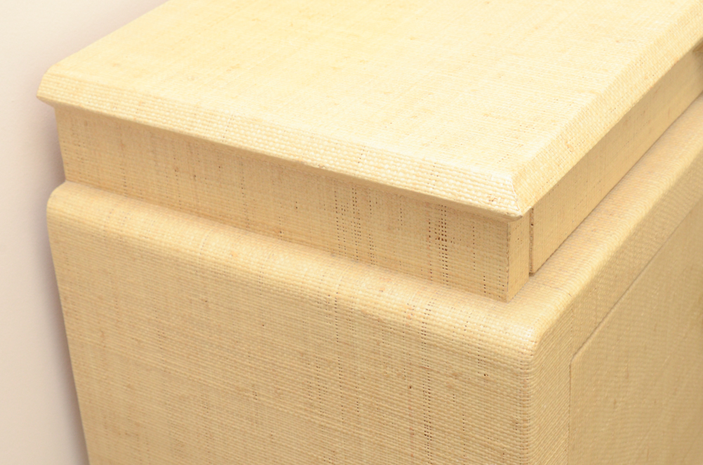 Credenza With Woven Veneer