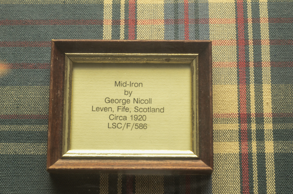 George Nicoll Vintage Mounted Mid-Iron