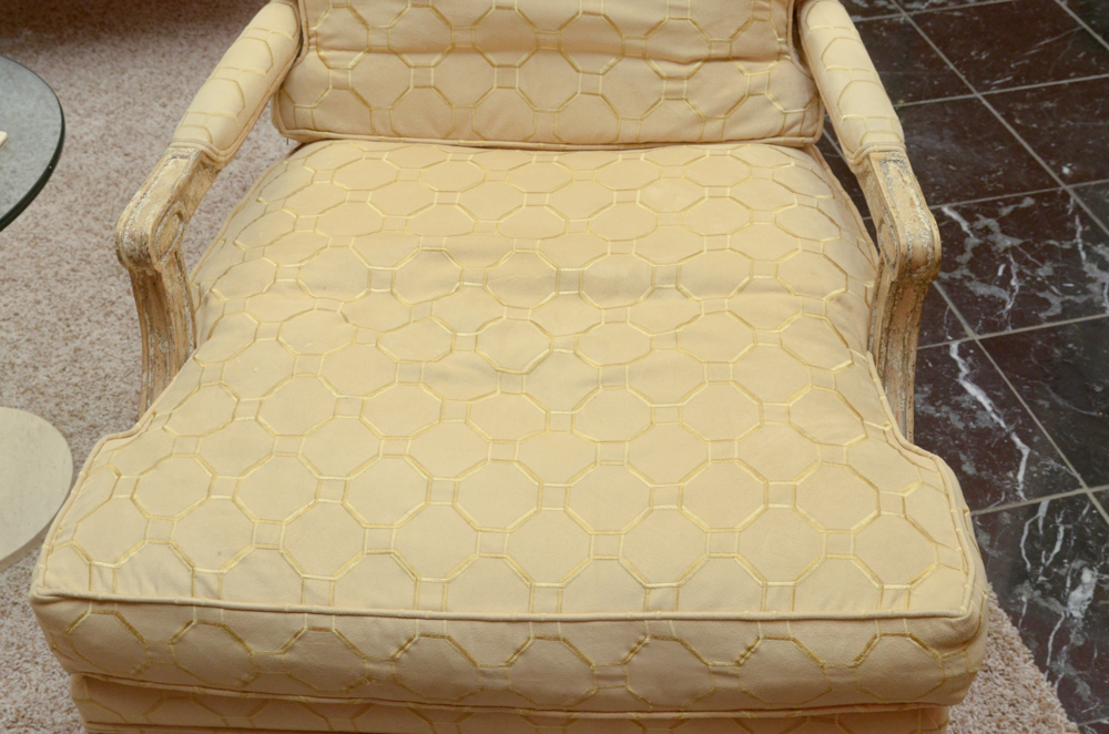 Pair of Louis XV Style Lounge Chairs