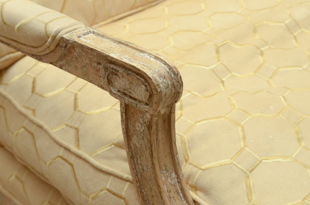 Pair of Louis XV Style Lounge Chairs