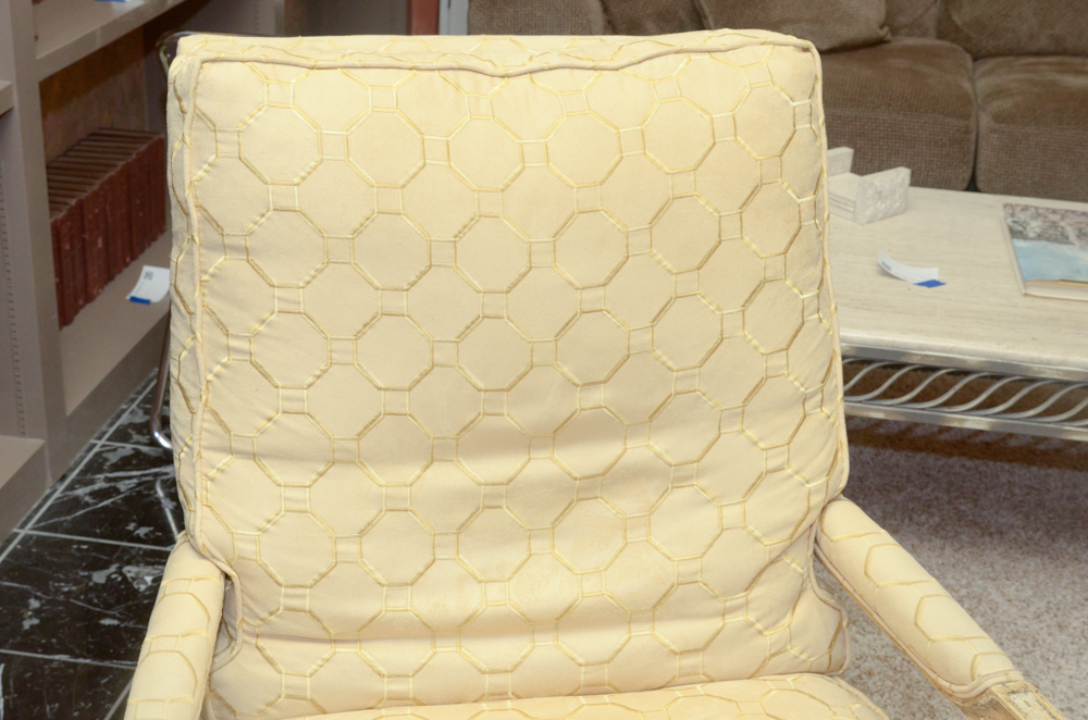 Pair of Louis XV Style Lounge Chairs