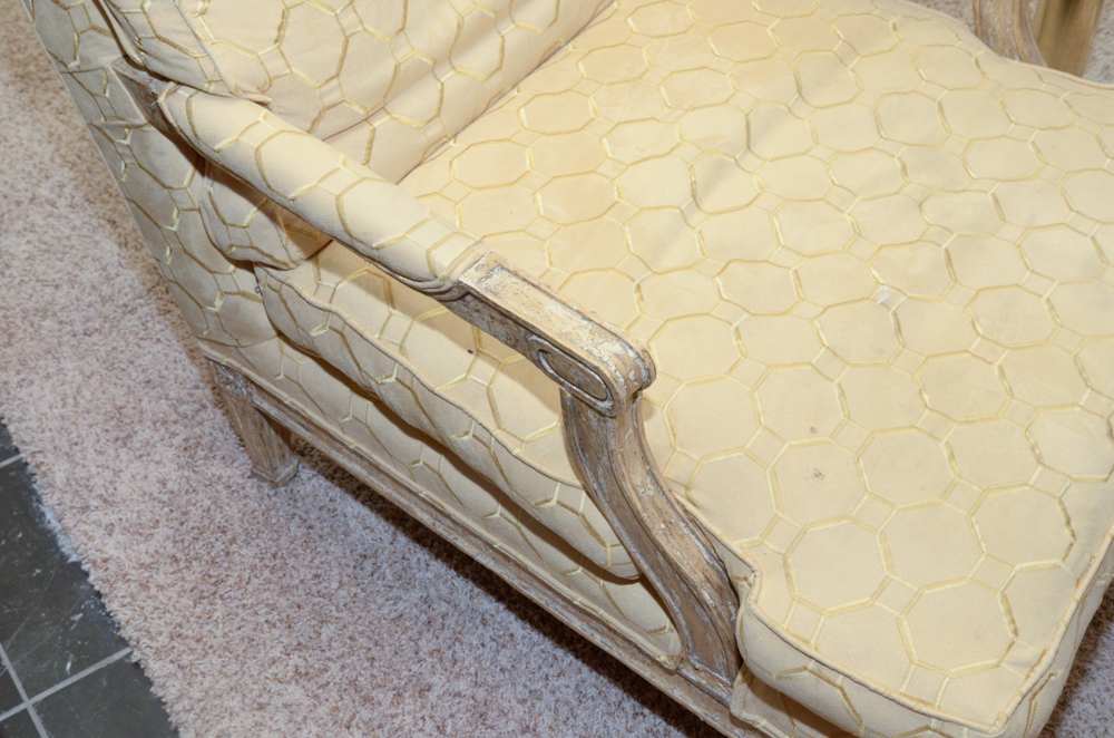 Pair of Louis XV Style Lounge Chairs