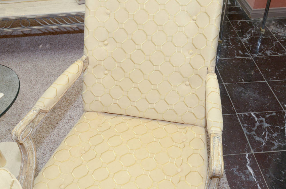 Pair of Louis XV Style Lounge Chairs