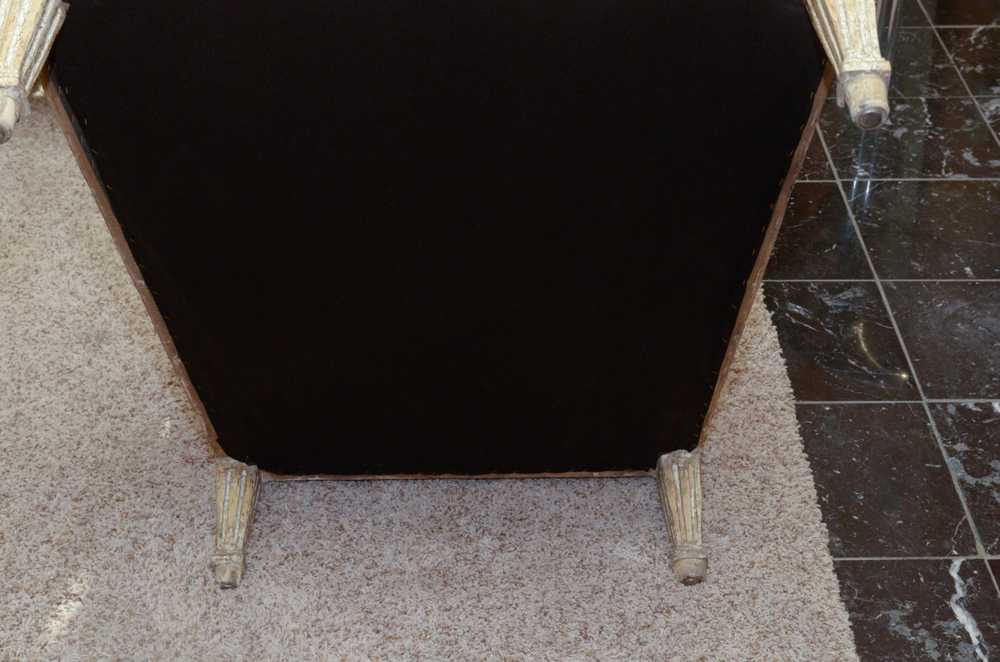 Pair of Louis XV Style Lounge Chairs