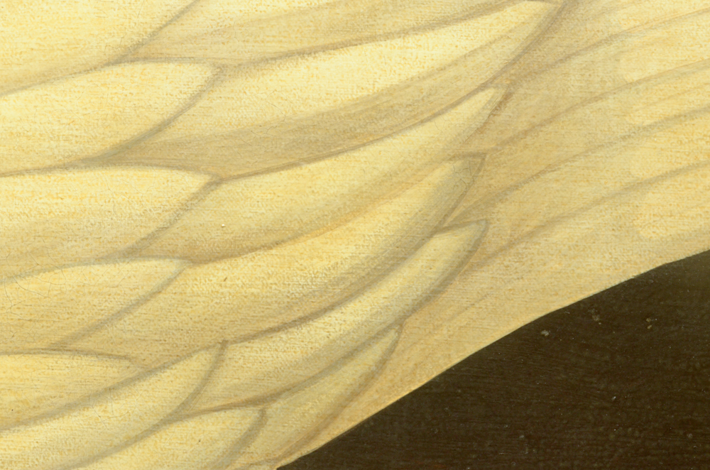 William Skilling Oil Painting on Canvas of a Swan