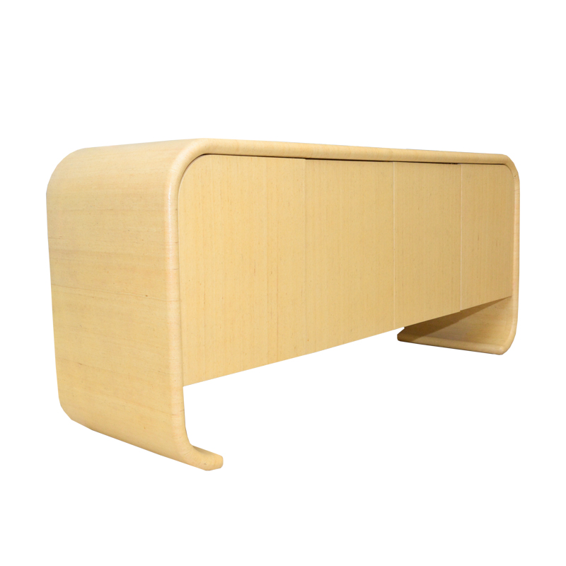 Contemporary Raffia Sideboard
