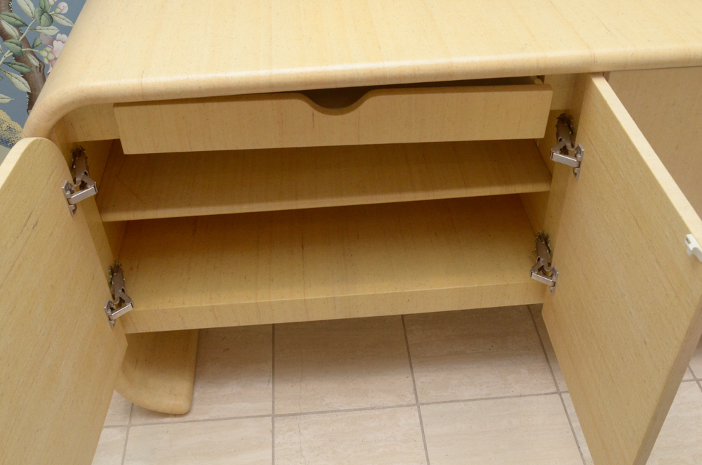 Contemporary Raffia Sideboard