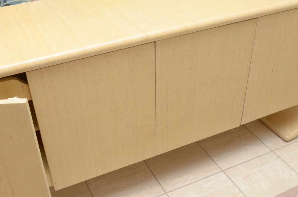 Contemporary Raffia Sideboard
