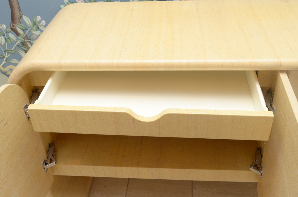 Contemporary Raffia Sideboard