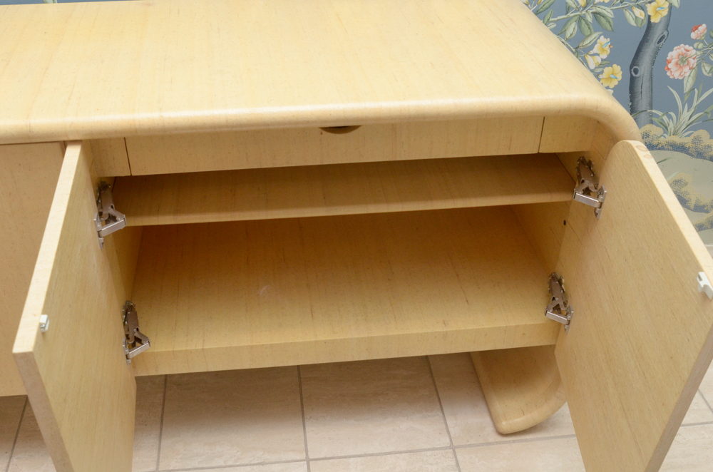 Contemporary Raffia Sideboard