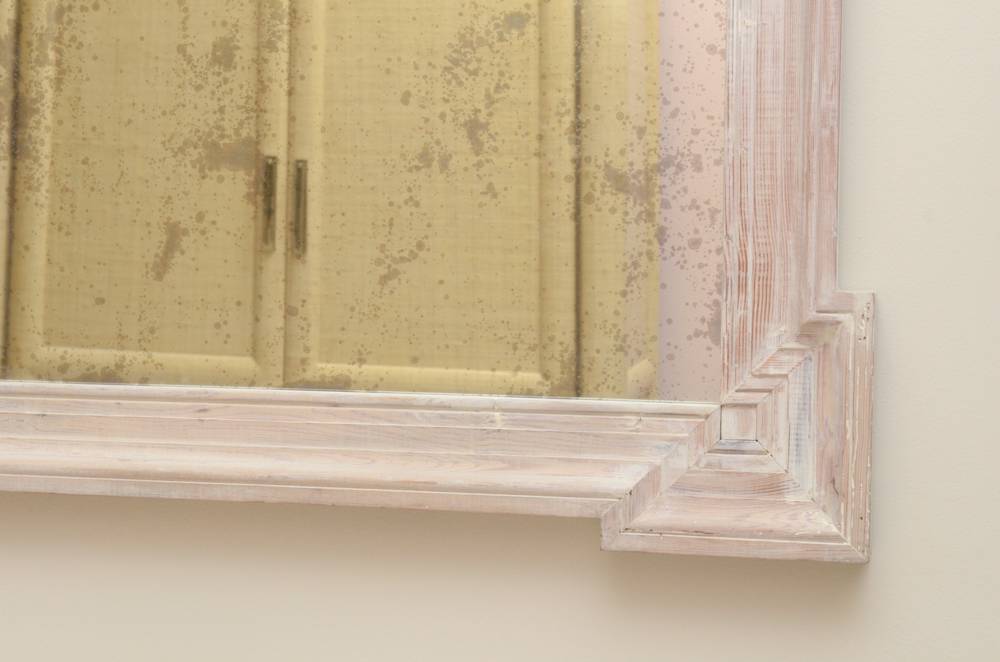 Wooden Framed Wall Mirror