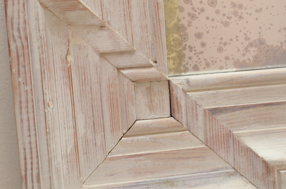 Wooden Framed Wall Mirror