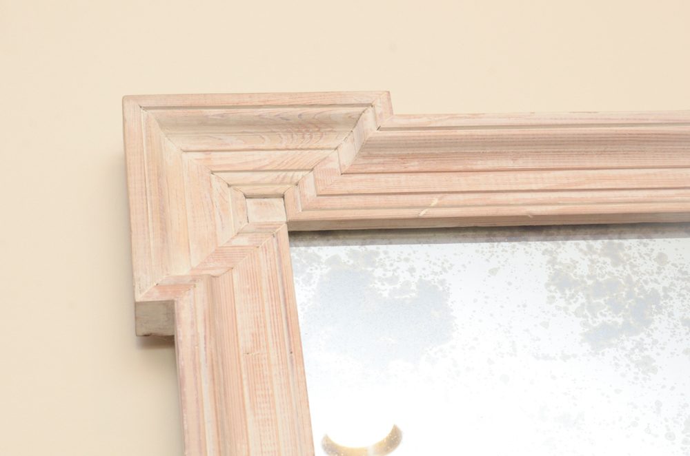 Wooden Framed Wall Mirror