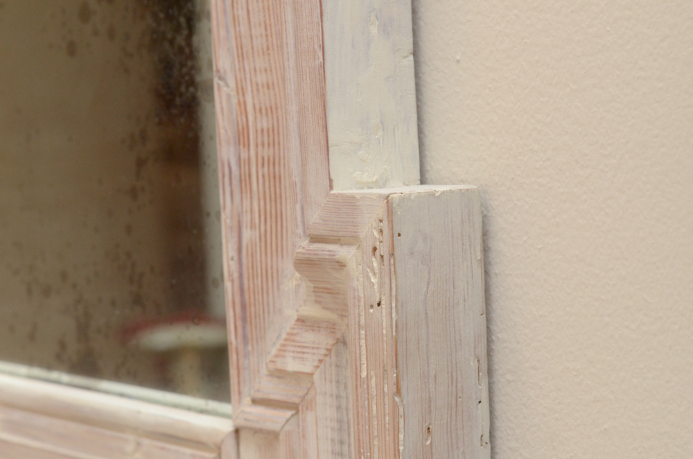 Wooden Framed Wall Mirror
