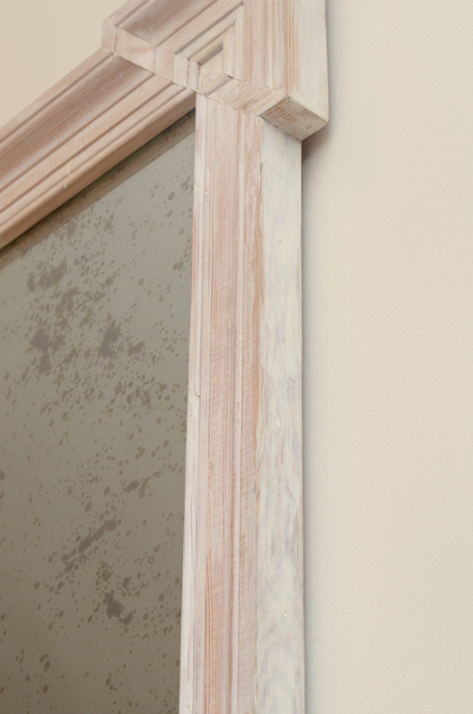 Wooden Framed Wall Mirror