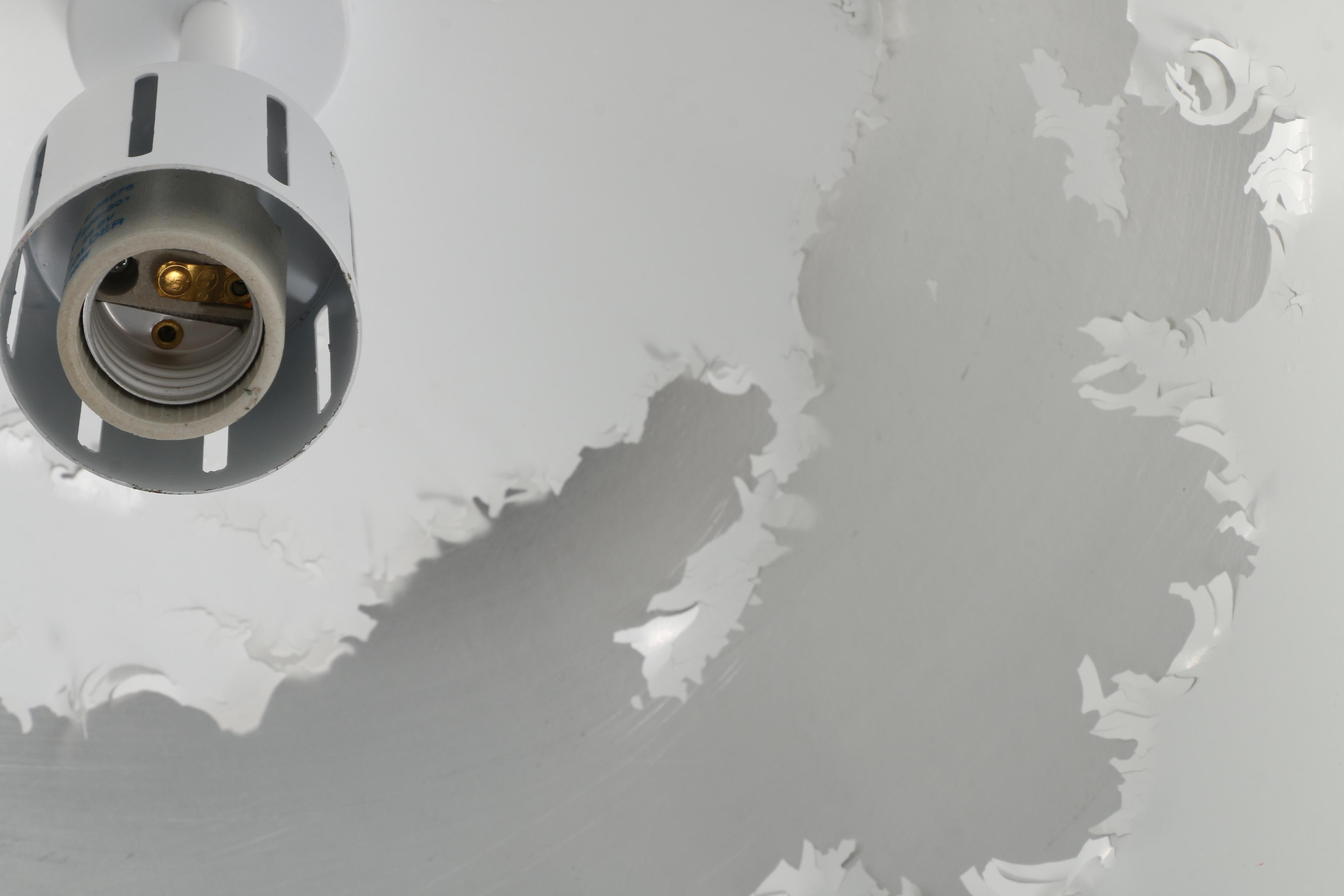 Grey Metal Pendant Light