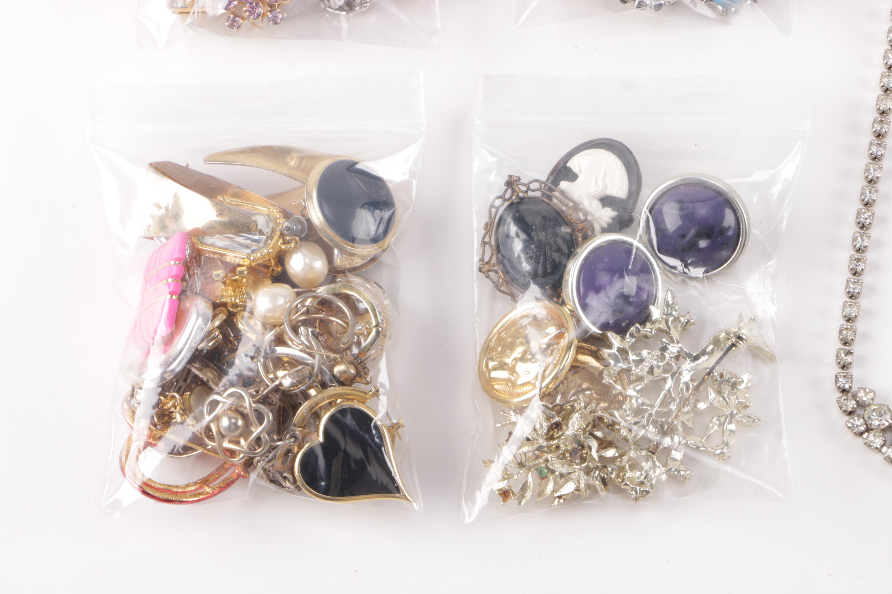 Assortment of Costume Jewelry