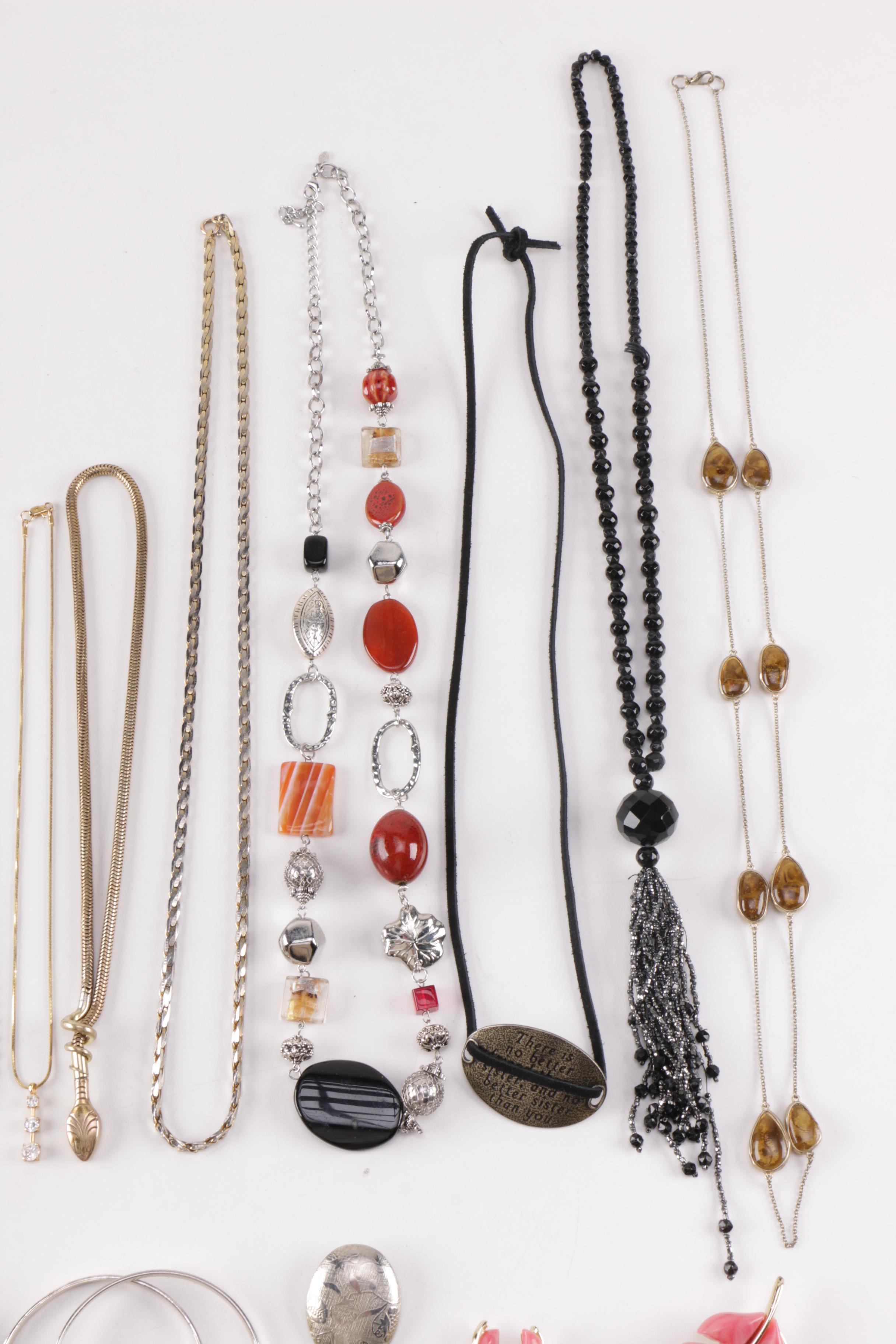 Assortment of Costume Jewelry