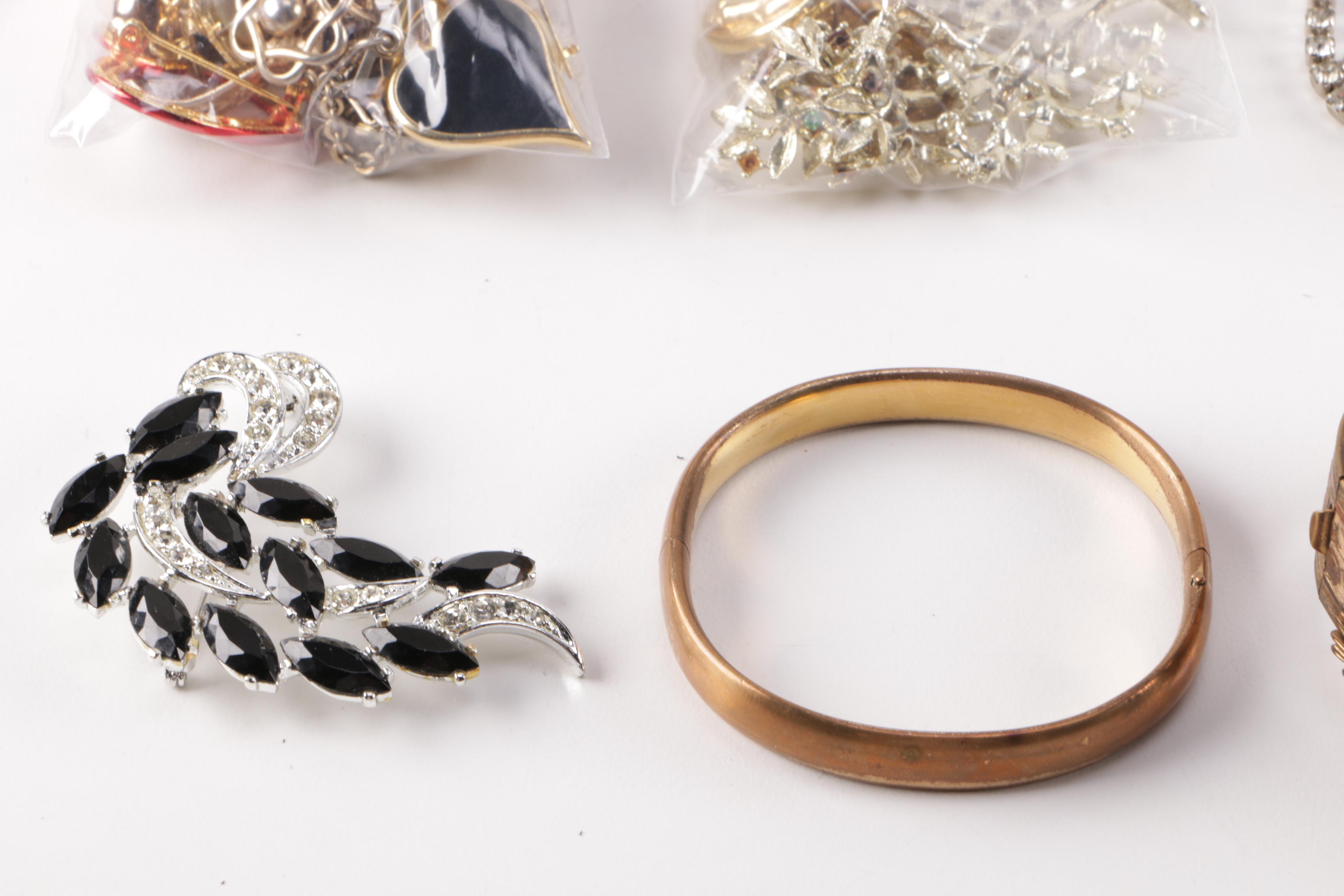 Assortment of Costume Jewelry