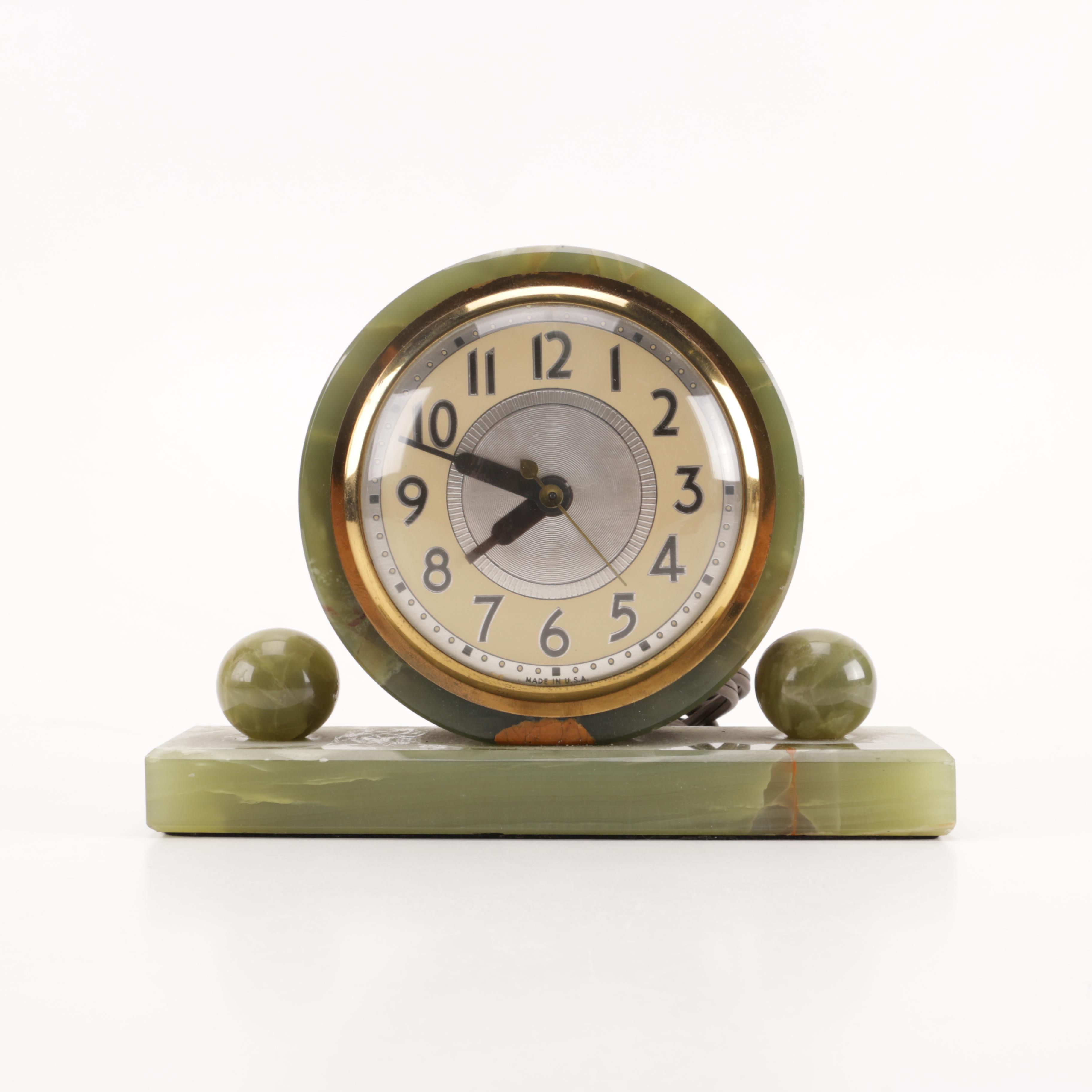 Mid-Century Sessions Model W Electric Mantel Clock