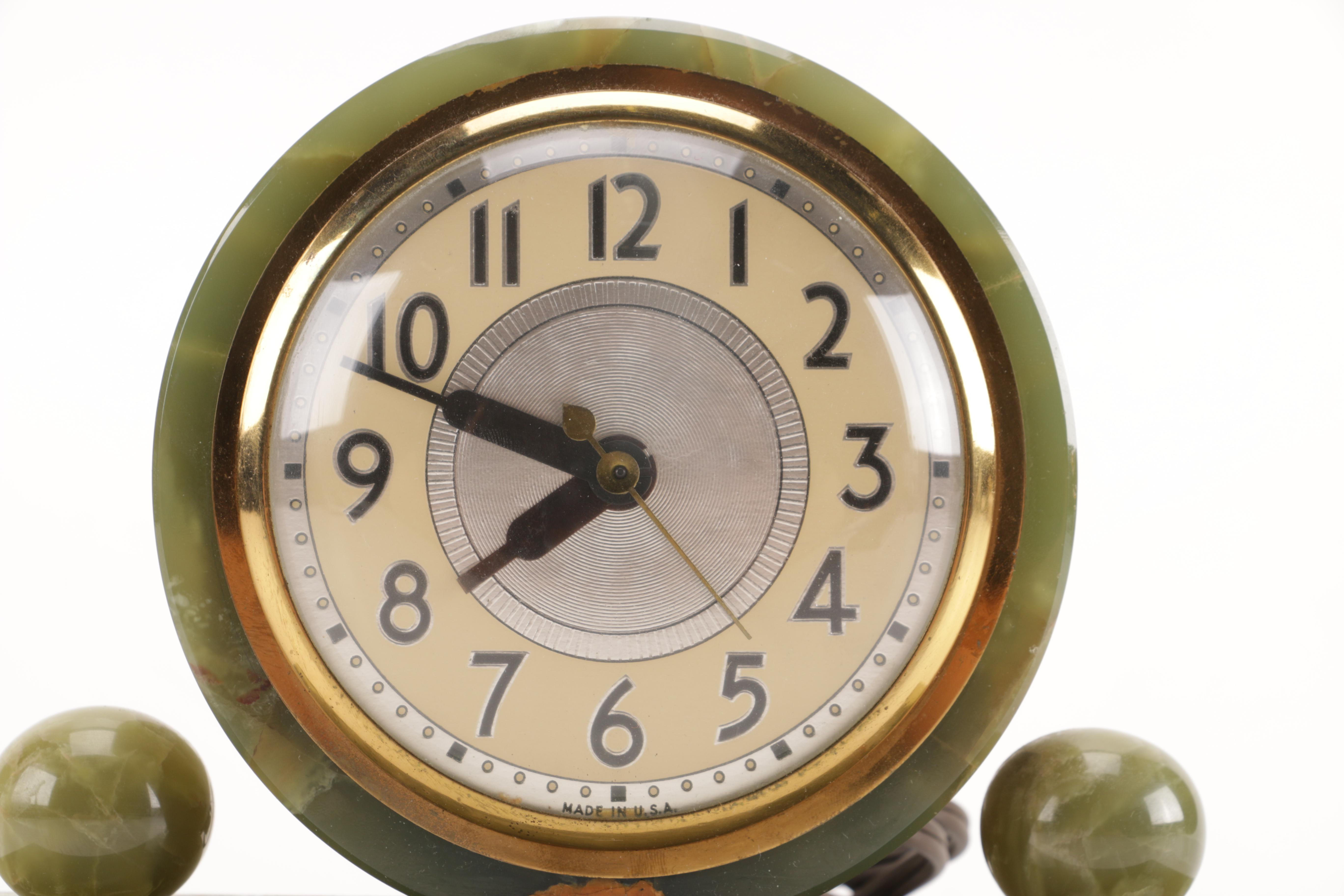 Mid-Century Sessions Model W Electric Mantel Clock