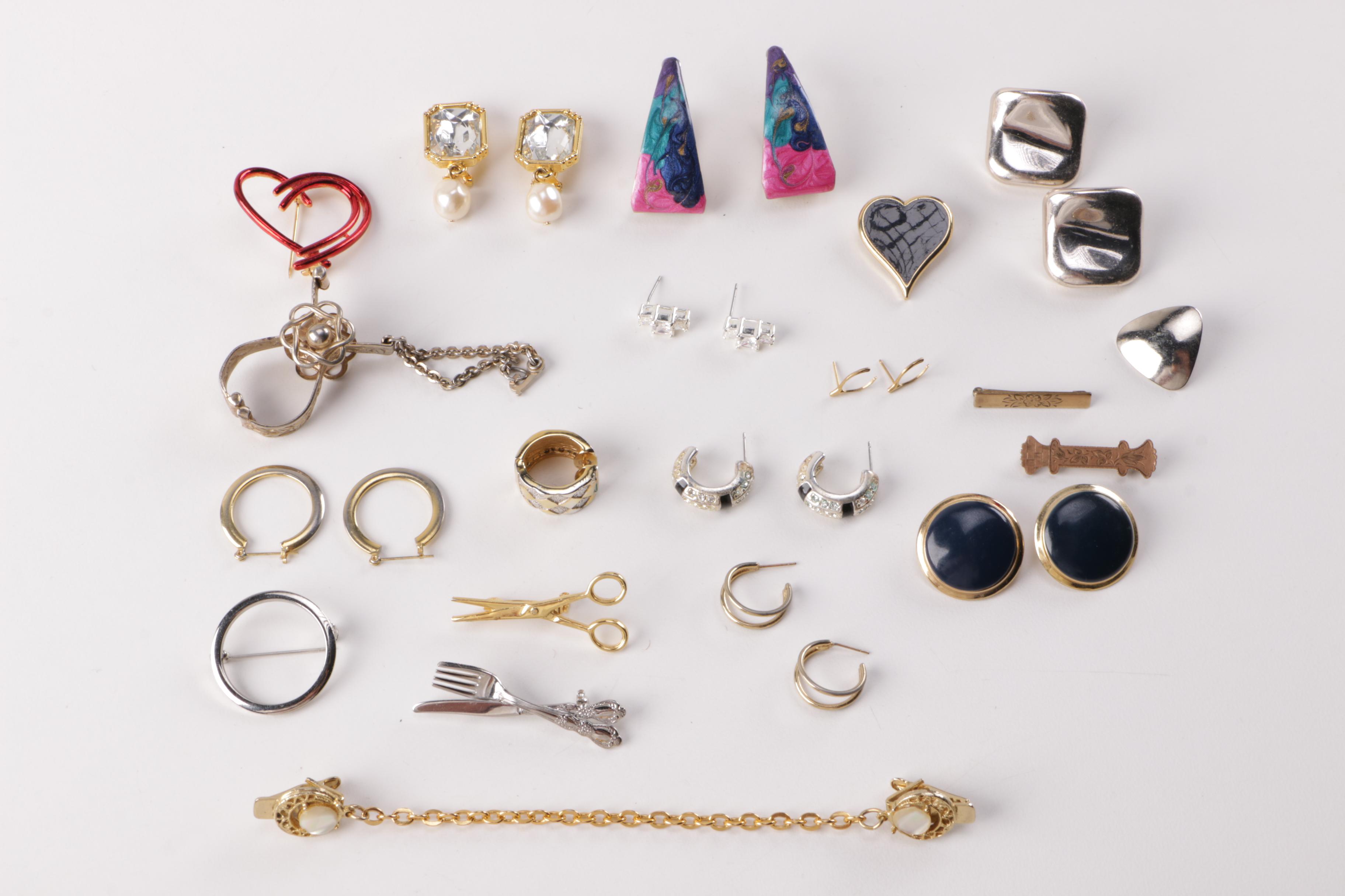 Assortment of Costume Jewelry
