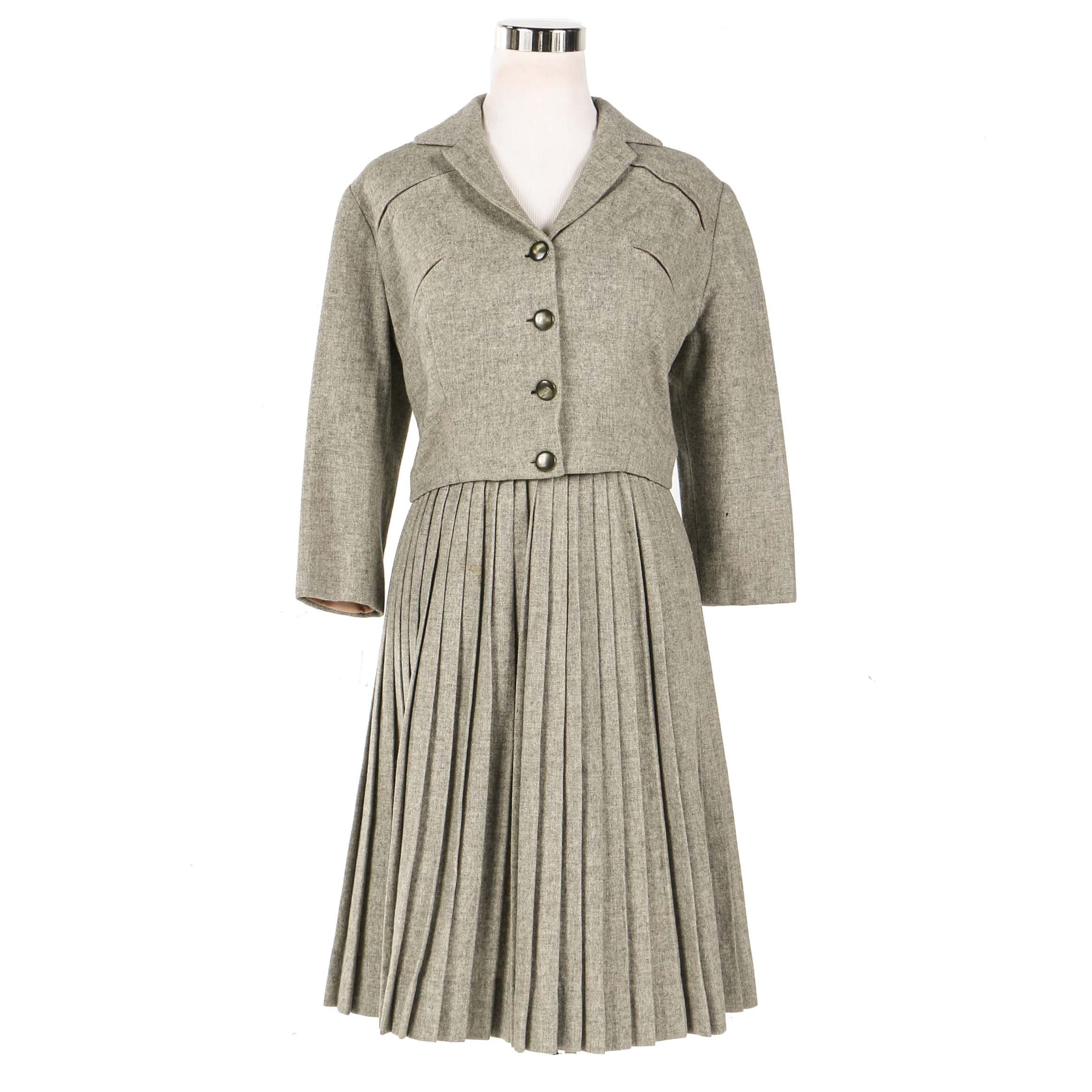 Women's Vintage Wool Skirt Suit and Ben Barrack Skirt